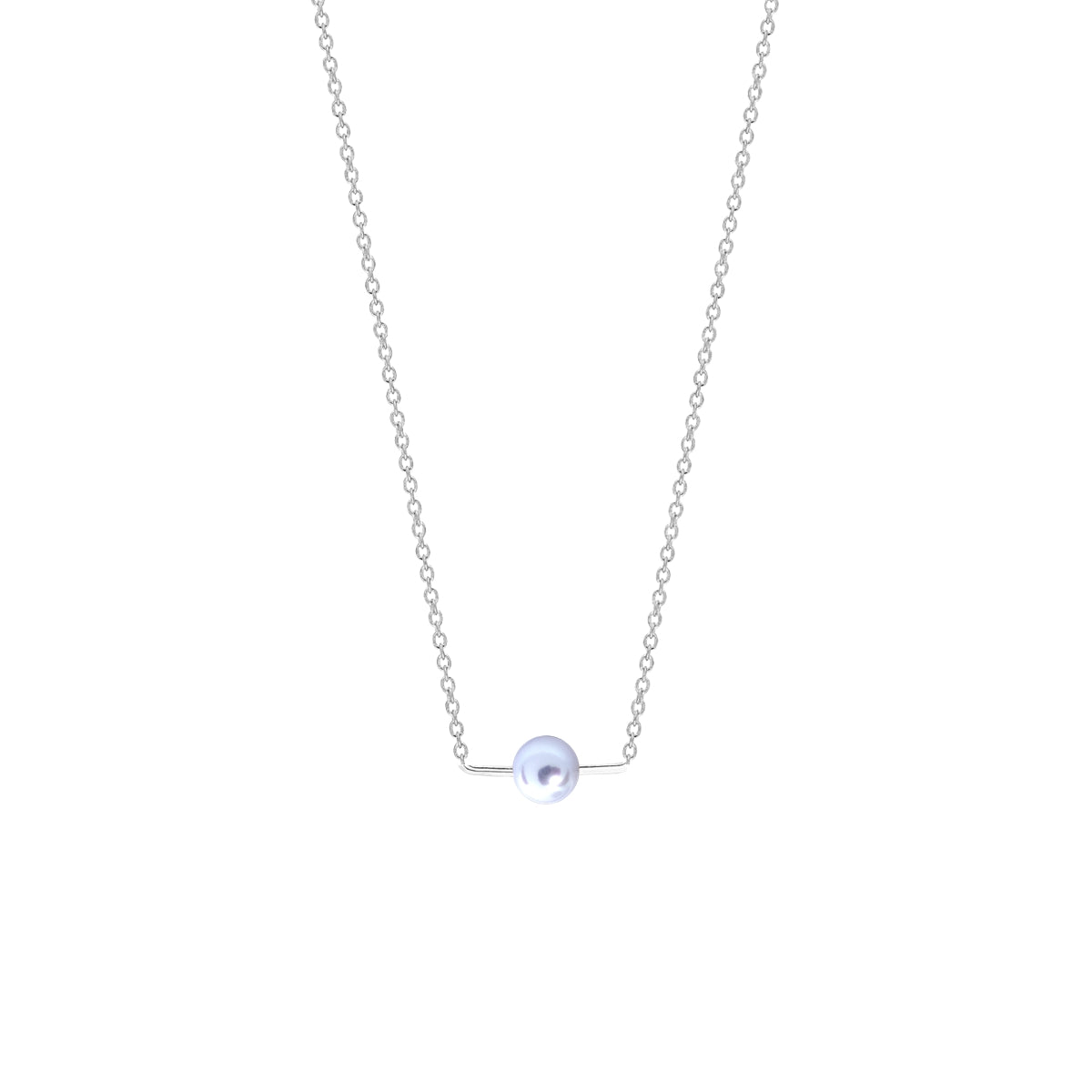 collier soledad or blanc