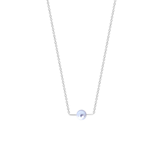 collier soledad or blanc