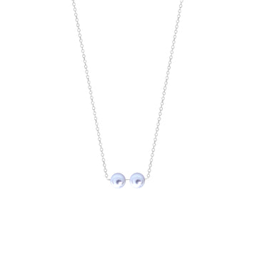 collier together or blanc