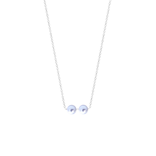 collier together or blanc