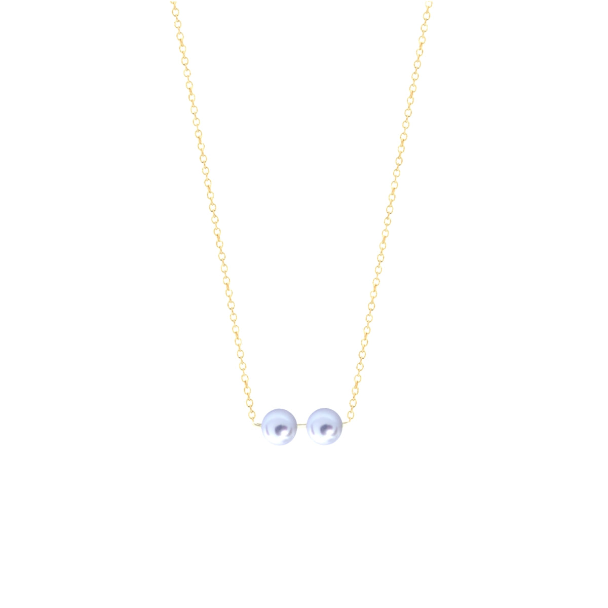 collier together or jaune